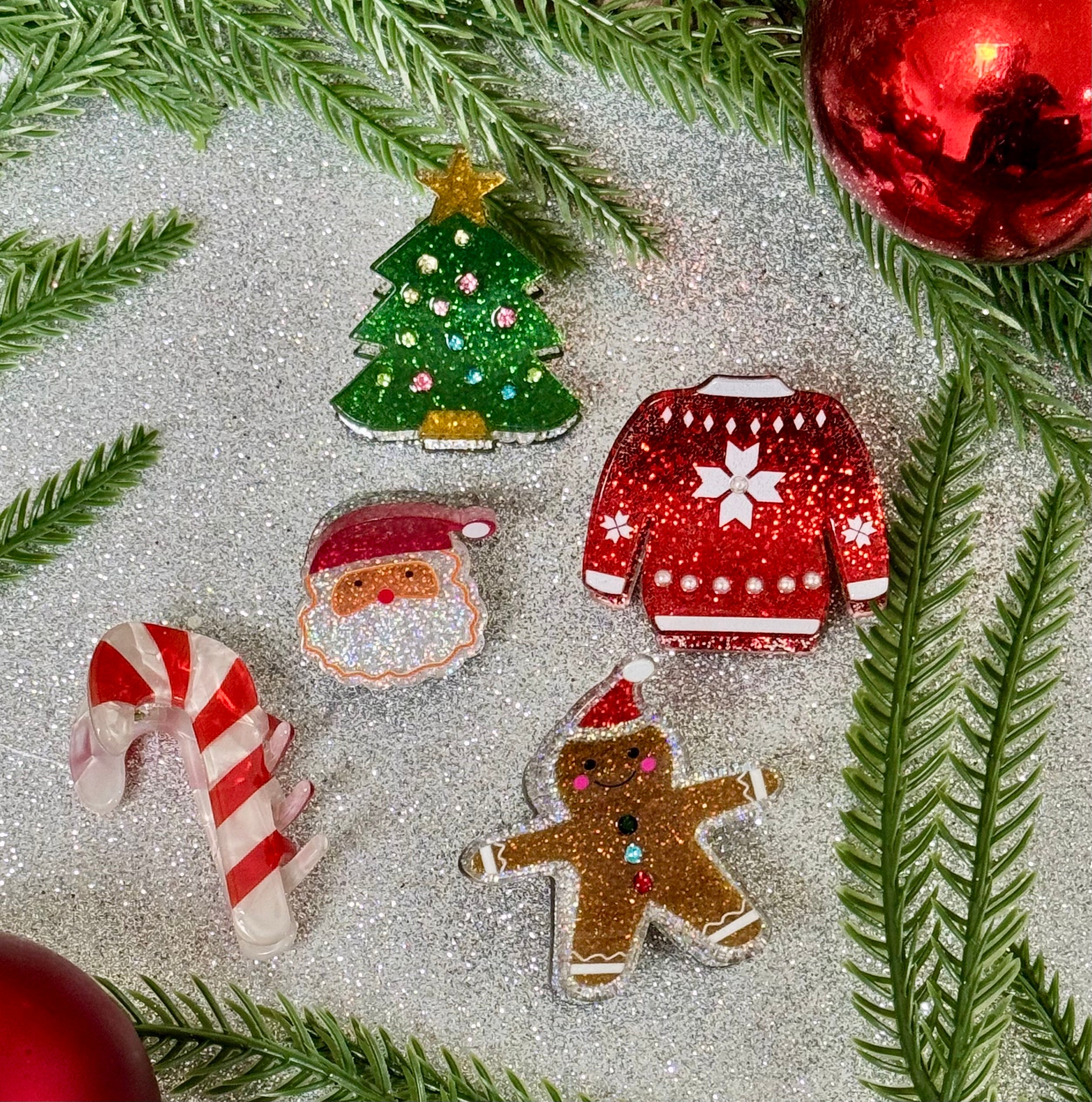 Ganchos de pelo - Color Platino