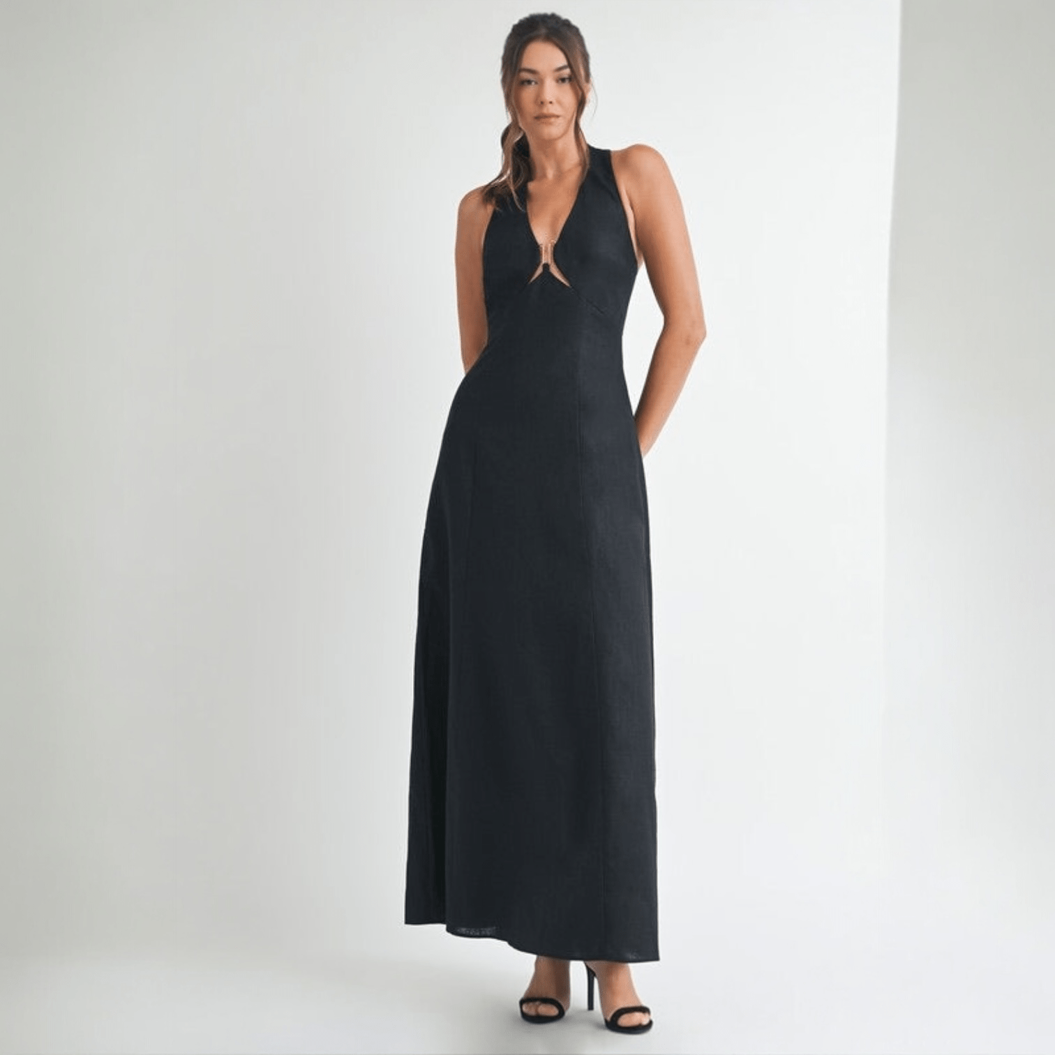 Vestidos - Color Platino