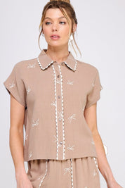 Blusa Blanky - Color Platino