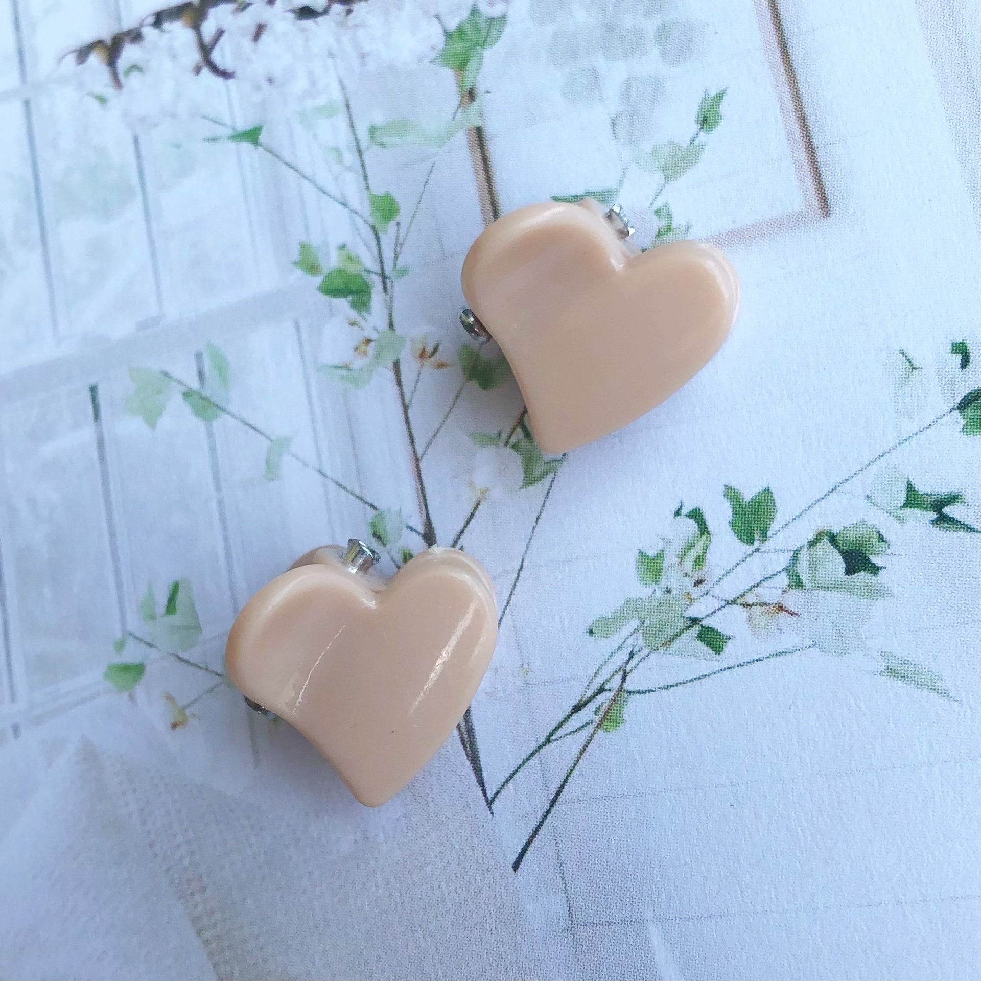 Mini Gancho Corazón Pq. - Color Platino