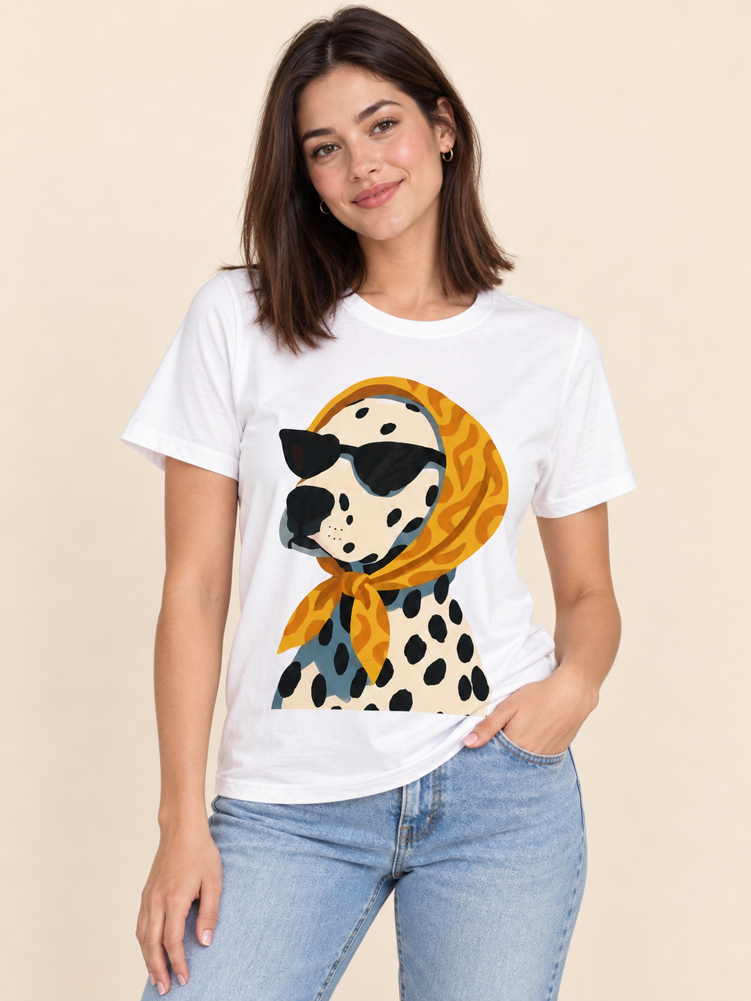 Camiseta Perro Dalmatas