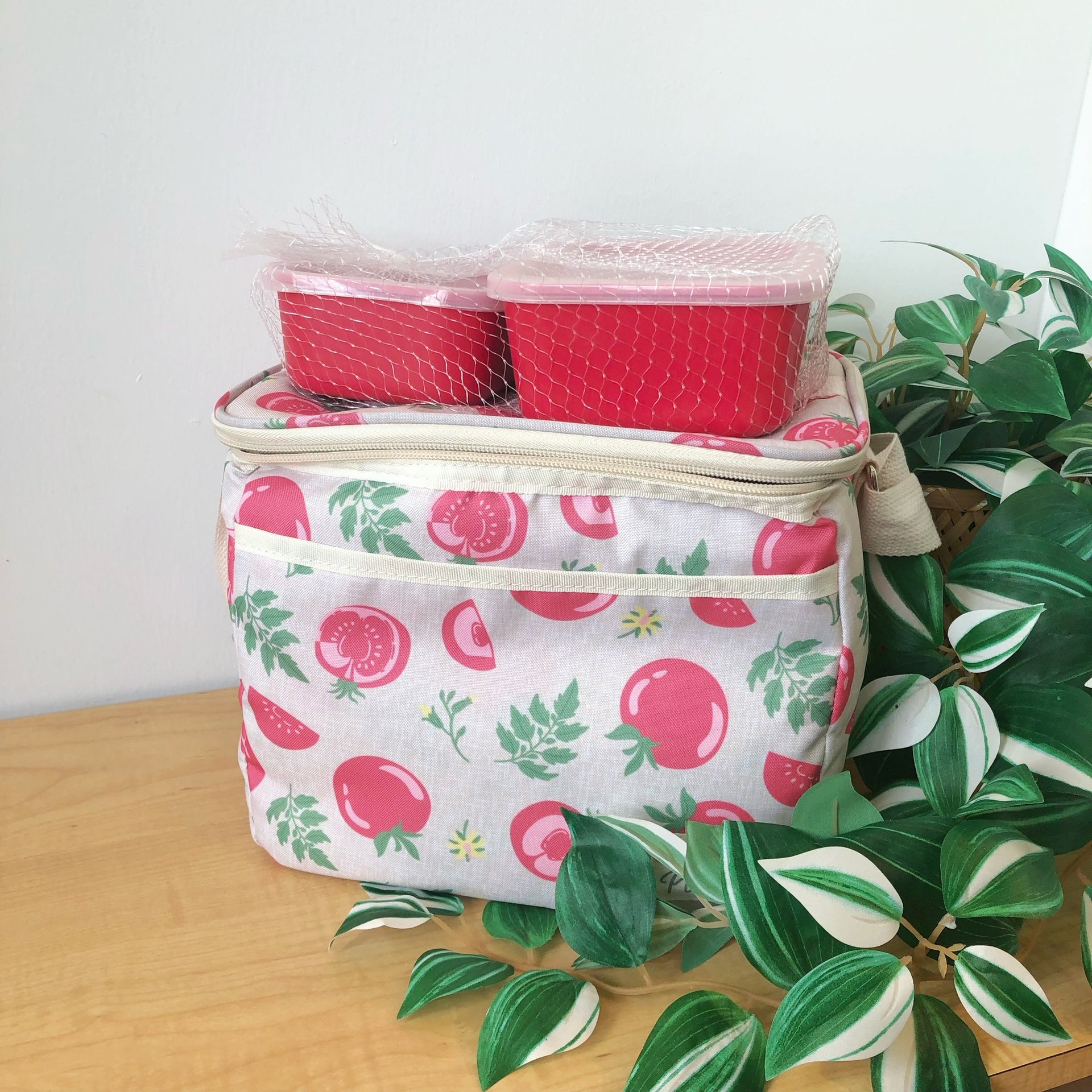 Lonchera Tomato - Color Platino