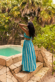 Vestido Waves - Color Platino