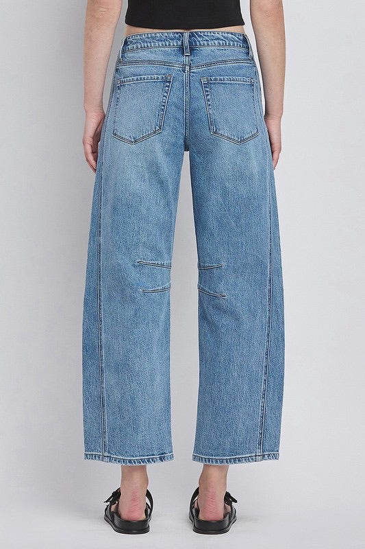 Jeans High Rise Barrel