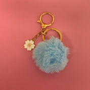 Llaveros con Pompones