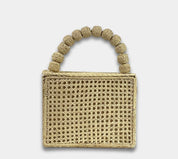 Cartera Palma de Iraca - Color Platino