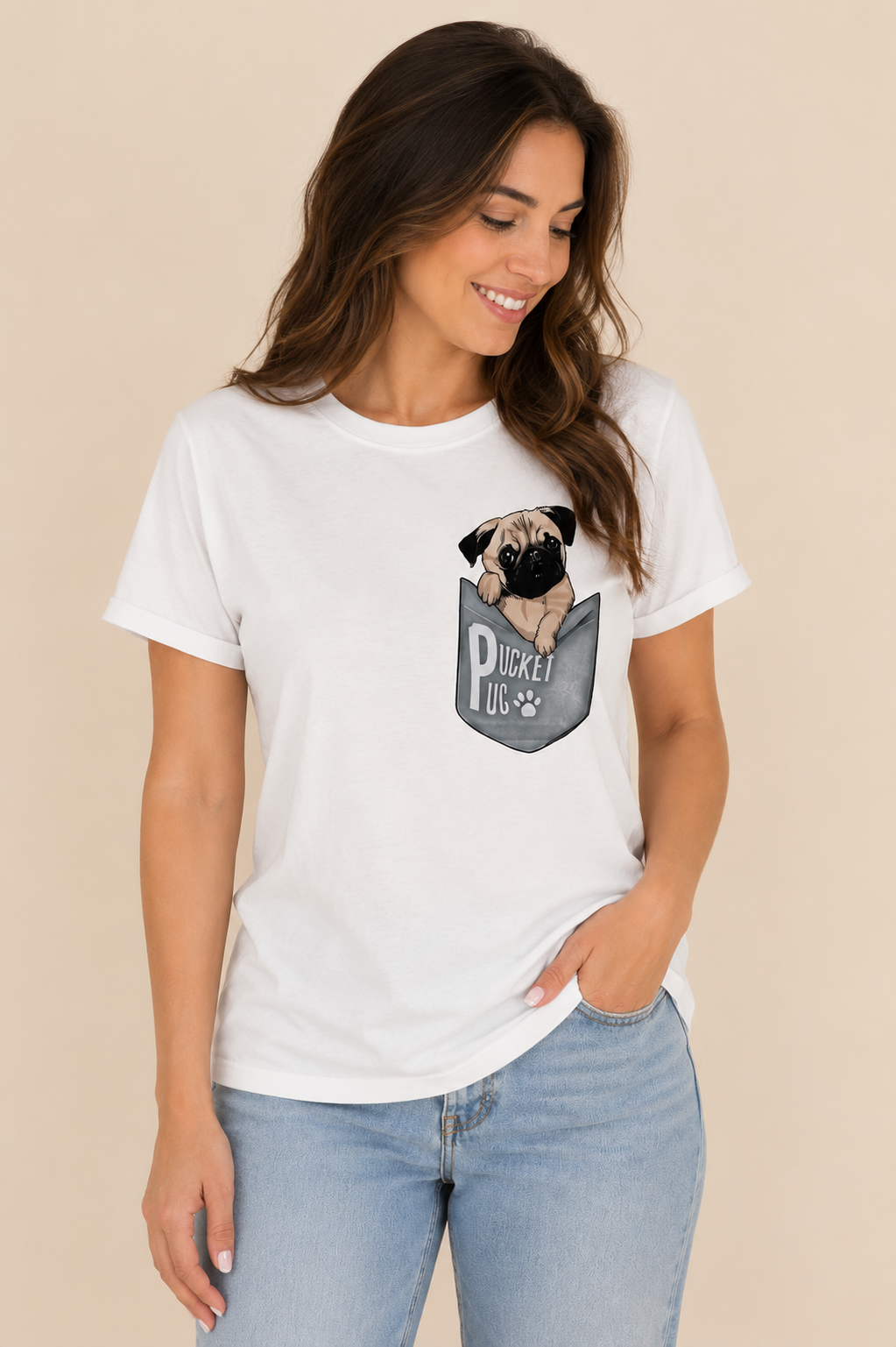 Camiseta Pucket Pug