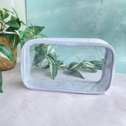 Cosmetiquera Kim - Color Platino