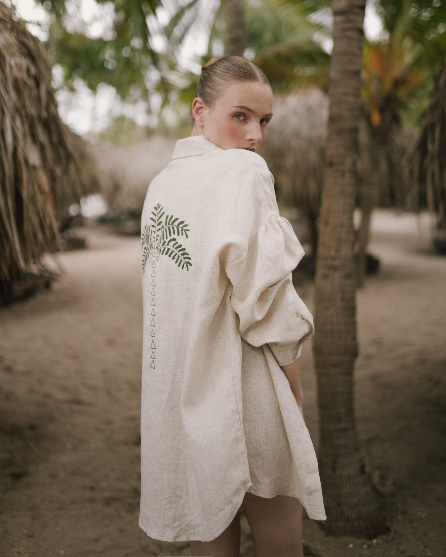 Camisa Malika Palmeira