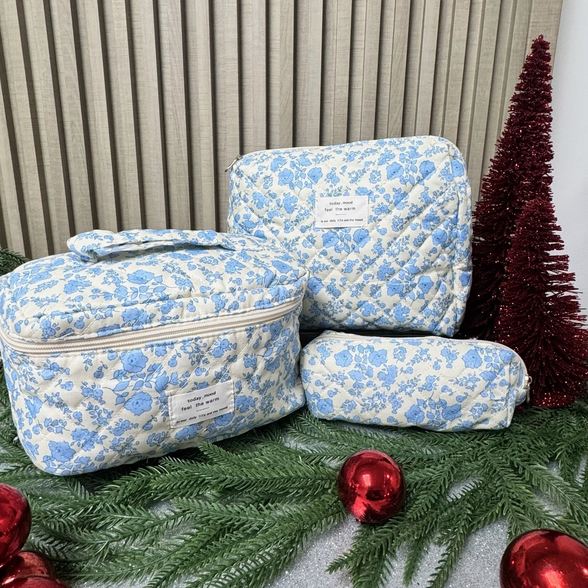 Set Cosmetiquera Calista - Color Platino