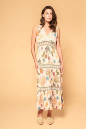 Vestido Asilah - Color Platino