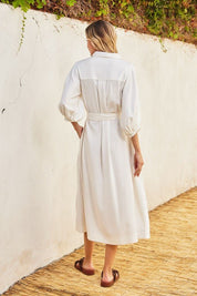 Vestido Puabi - Color Platino