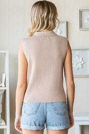 Blusa Adem - Color Platino
