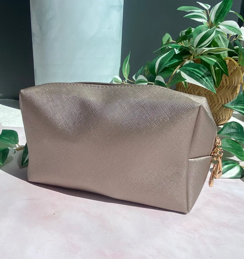 Cosmetiquera Mia - Color Platino