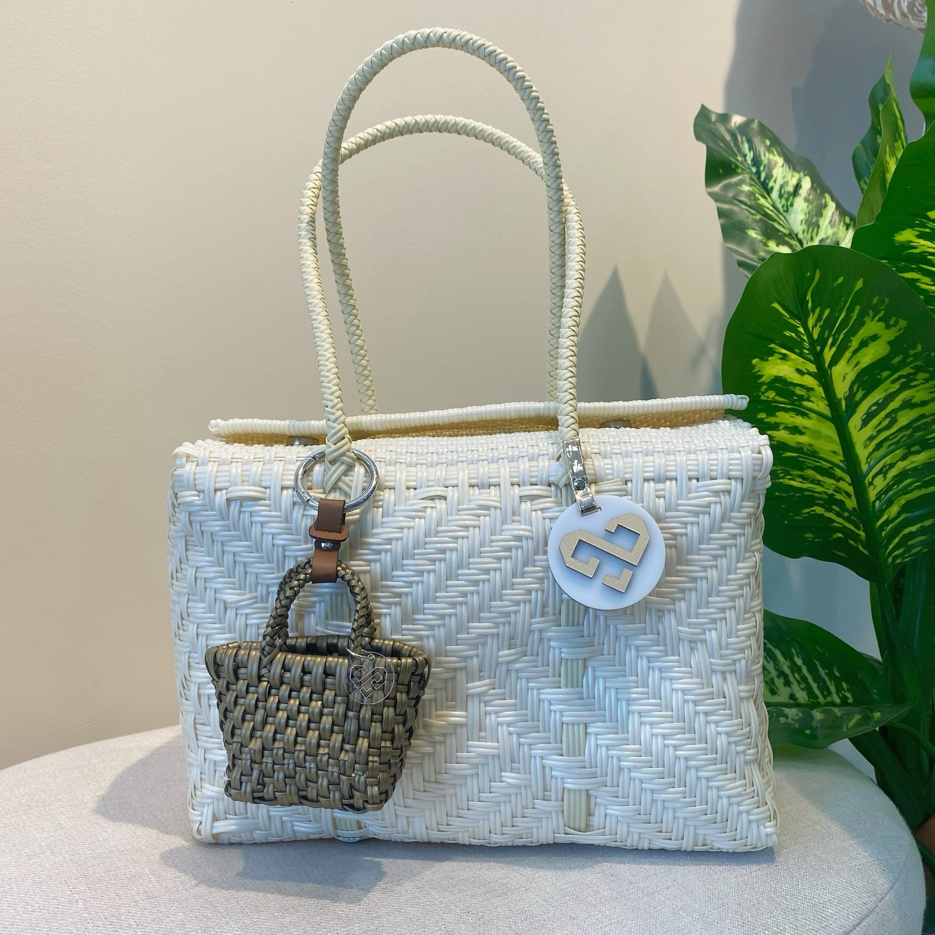 Tiny Tote - Color Platino