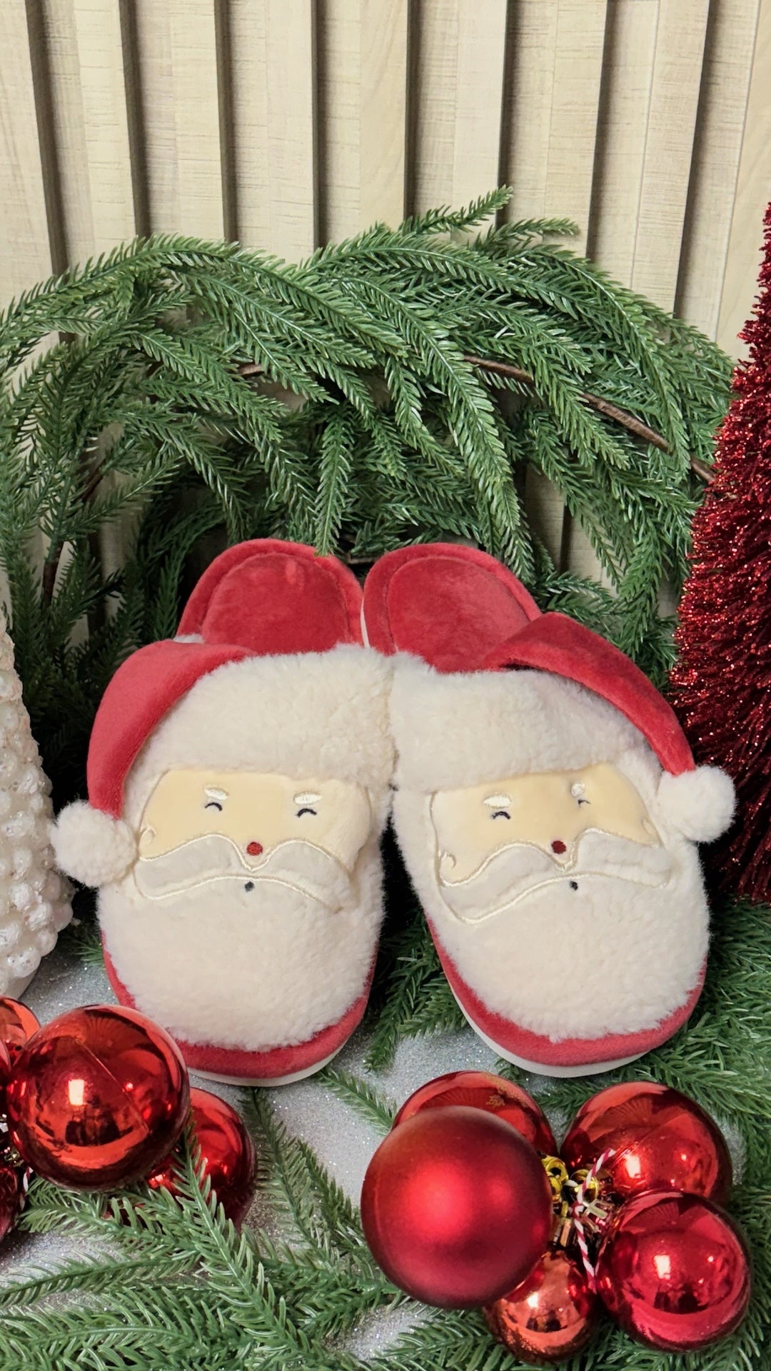 Pantuflas Santa Claus