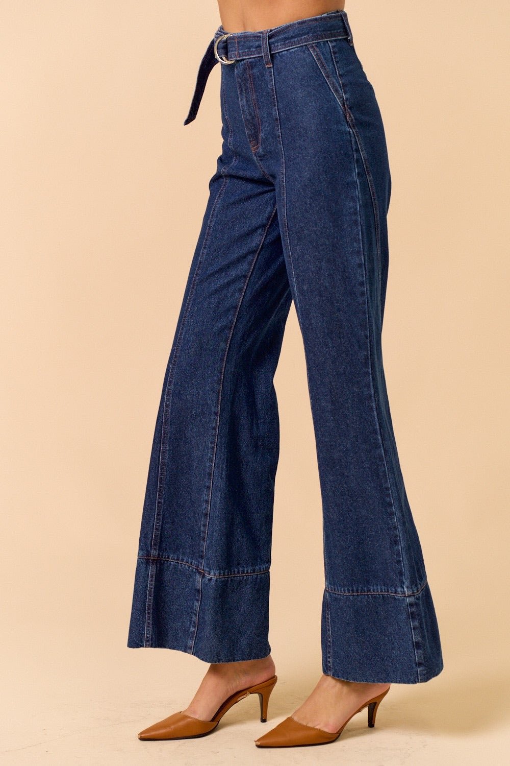 Jeans Leala - Color Platino