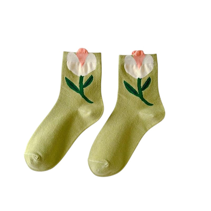 Calcetines Flor