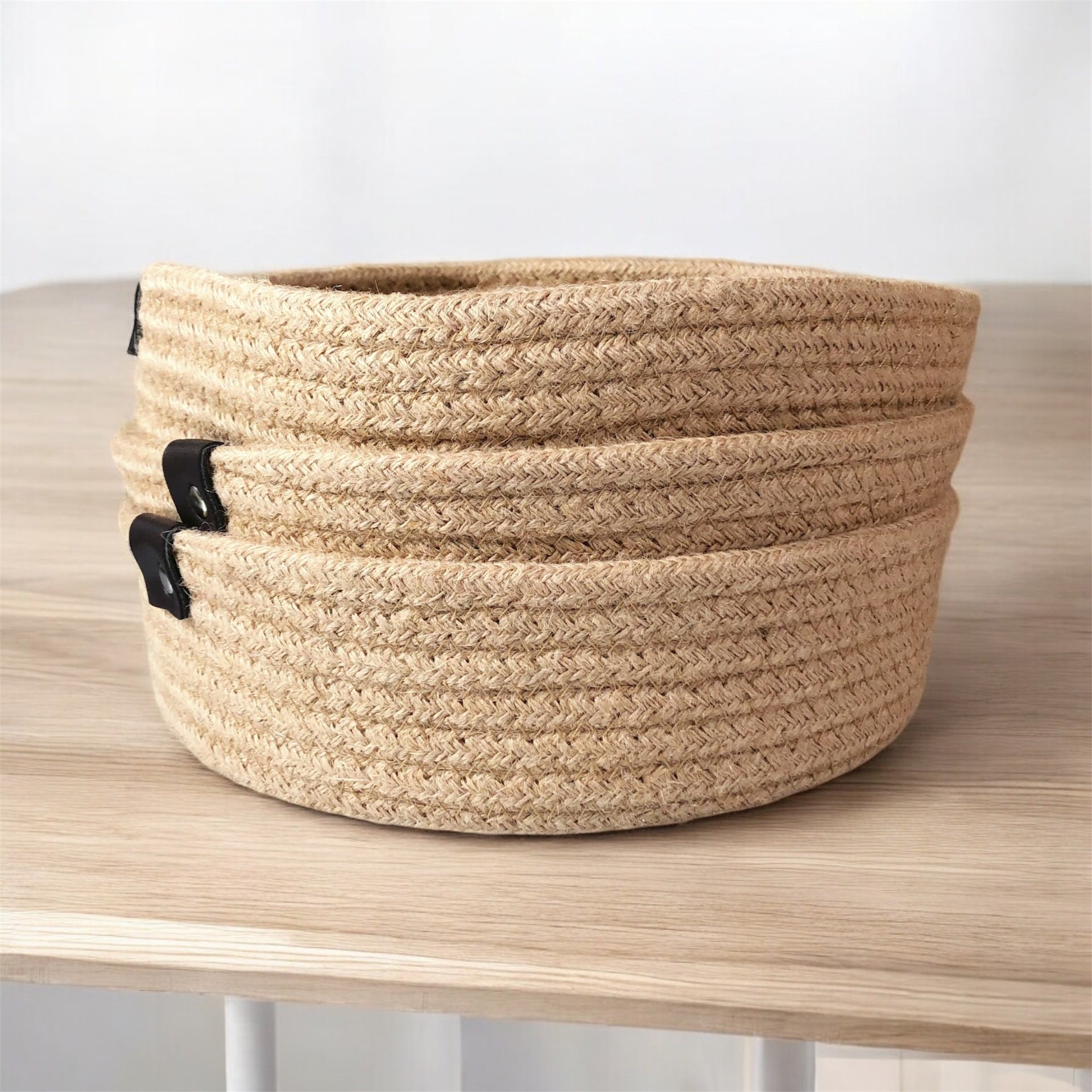 Cesta Sow Grande - Color Platino