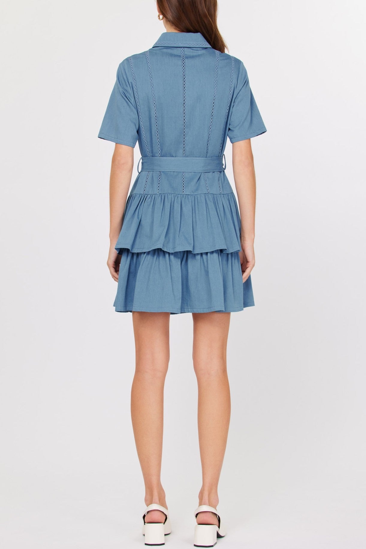 Vestido Gala - Color Platino