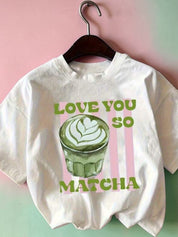 Camiseta Love You Matcha