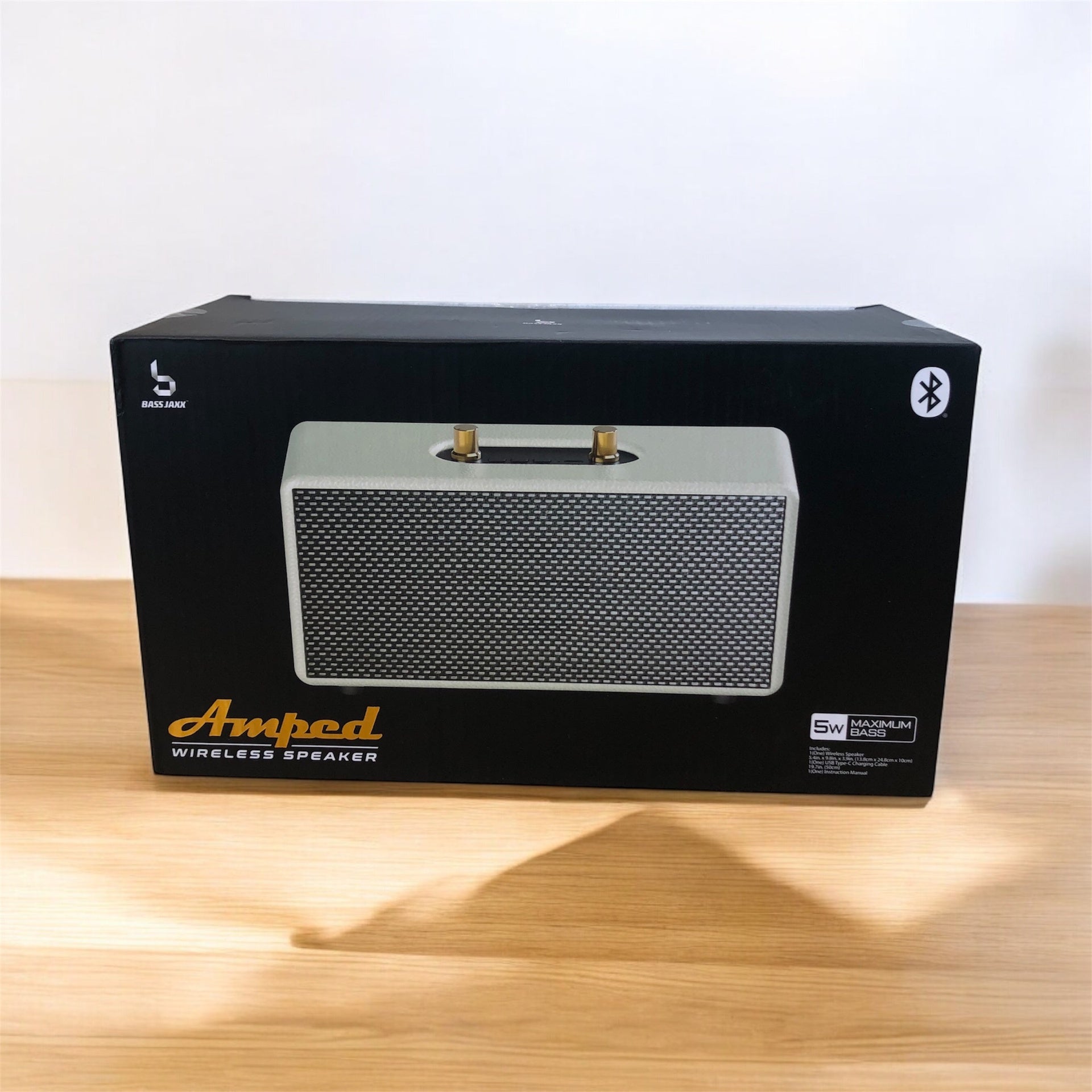 Parlantes Amped - Color Platino