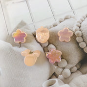 Mini Ganchos Figuritas - Color Platino