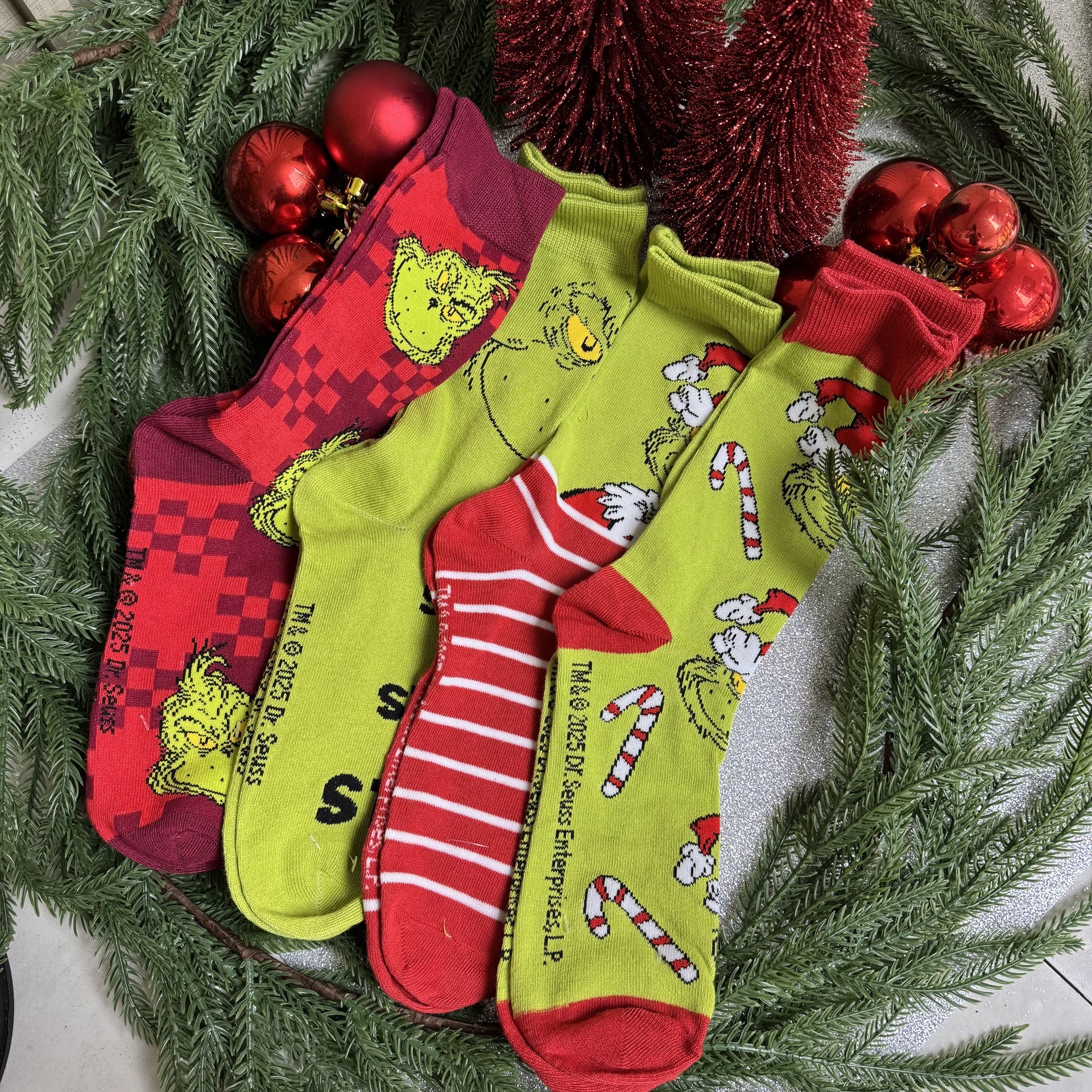 Calcetines Grinch