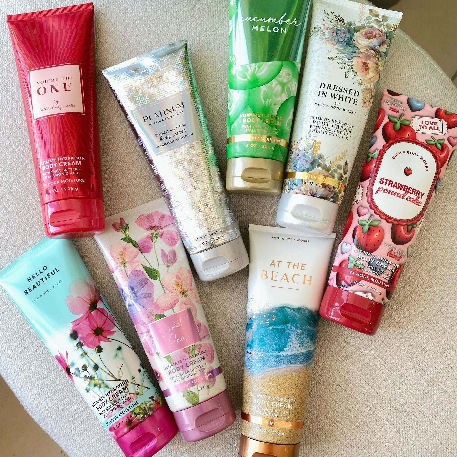 Cuerpo Bath&Body - Color Platino