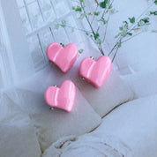 Mini Gancho Corazón Pq. - Color Platino