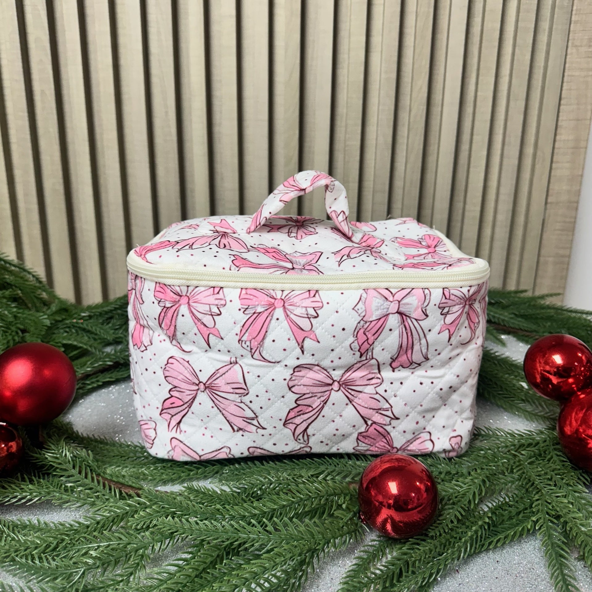 Cosmetiquera Ross Chongo - Color Platino