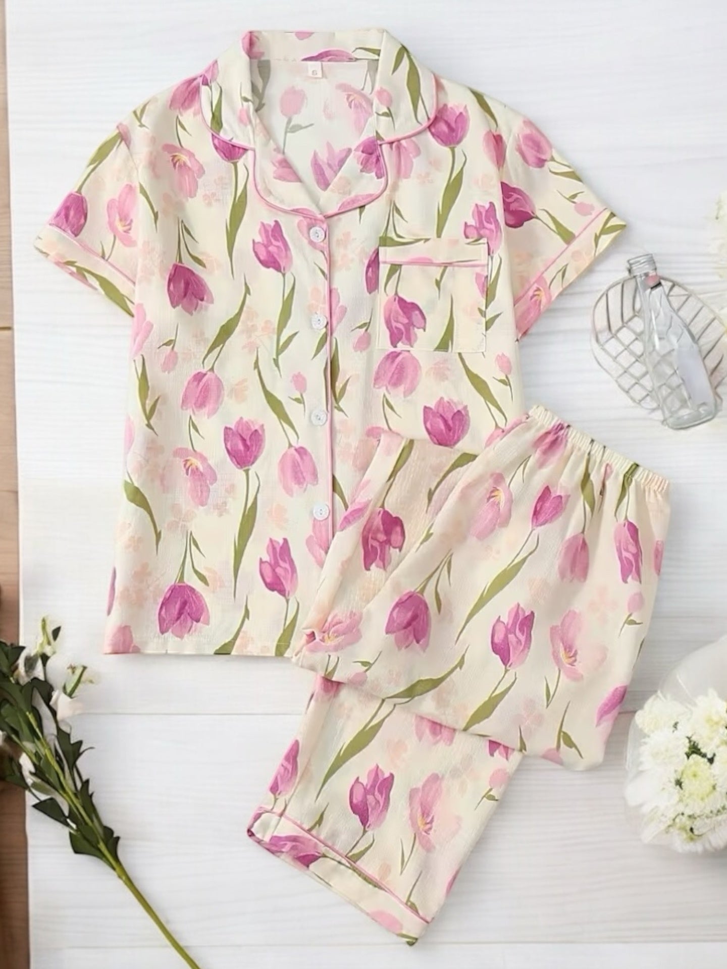 Pijama Sally - Color Platino