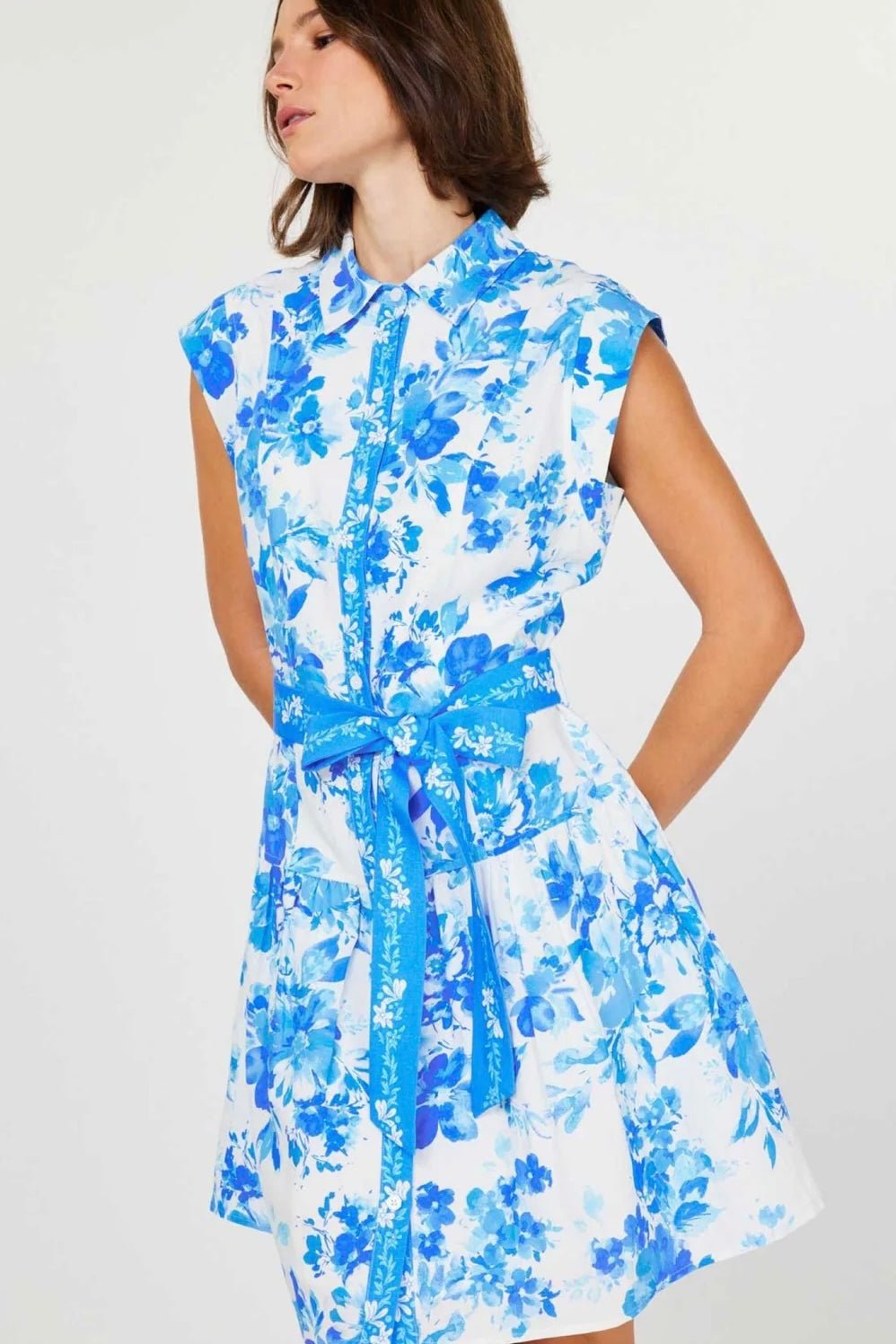 Vestido Basima - Color Platino