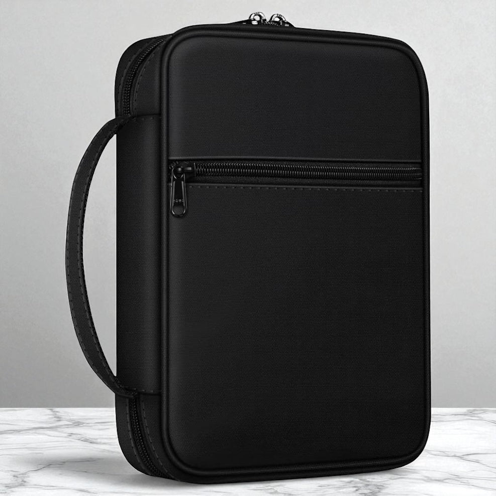 Estuche P/Biblia Pequeño - Color Platino