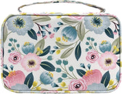 Cobertor para Biblia Flor - Color Platino