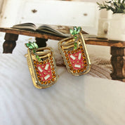 Gancho F/Copas Margaritas - Color Platino