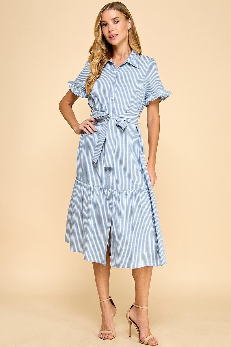 Vestido Greer - Color Platino