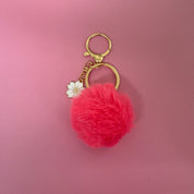 Llaveros con Pompones