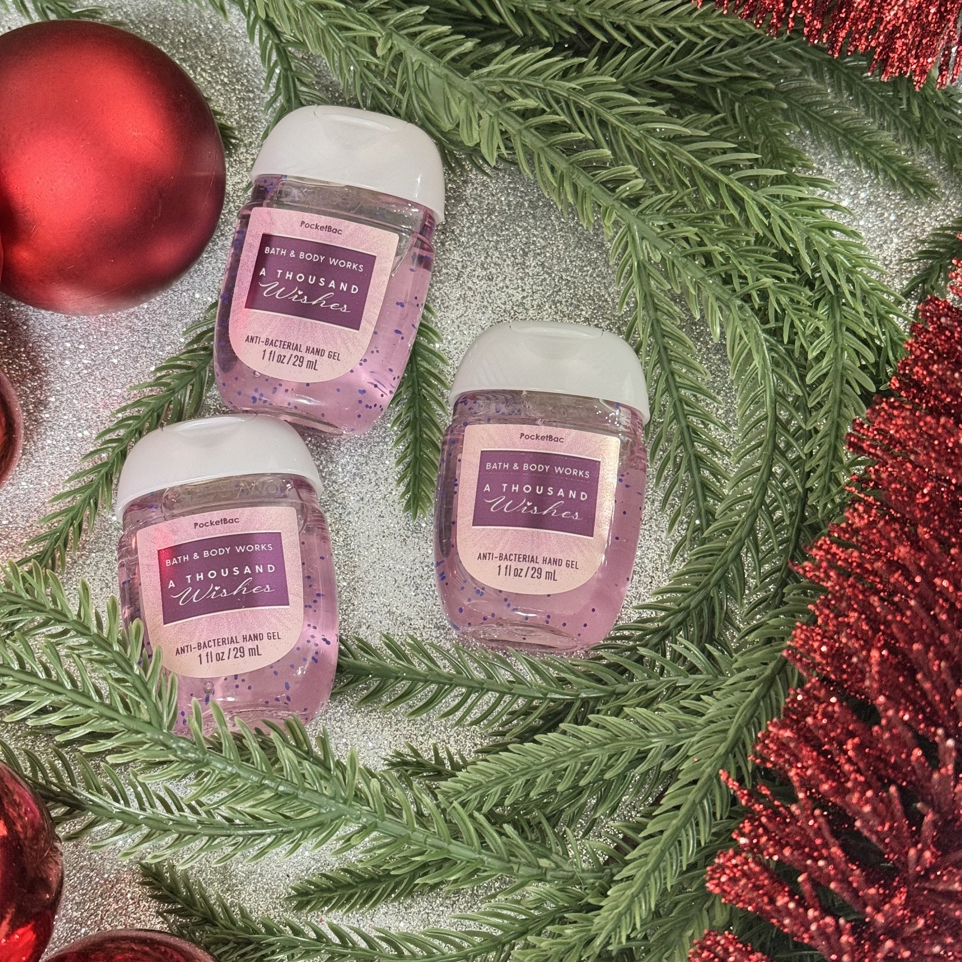 Gel Para manos Beath & Body - Color Platino