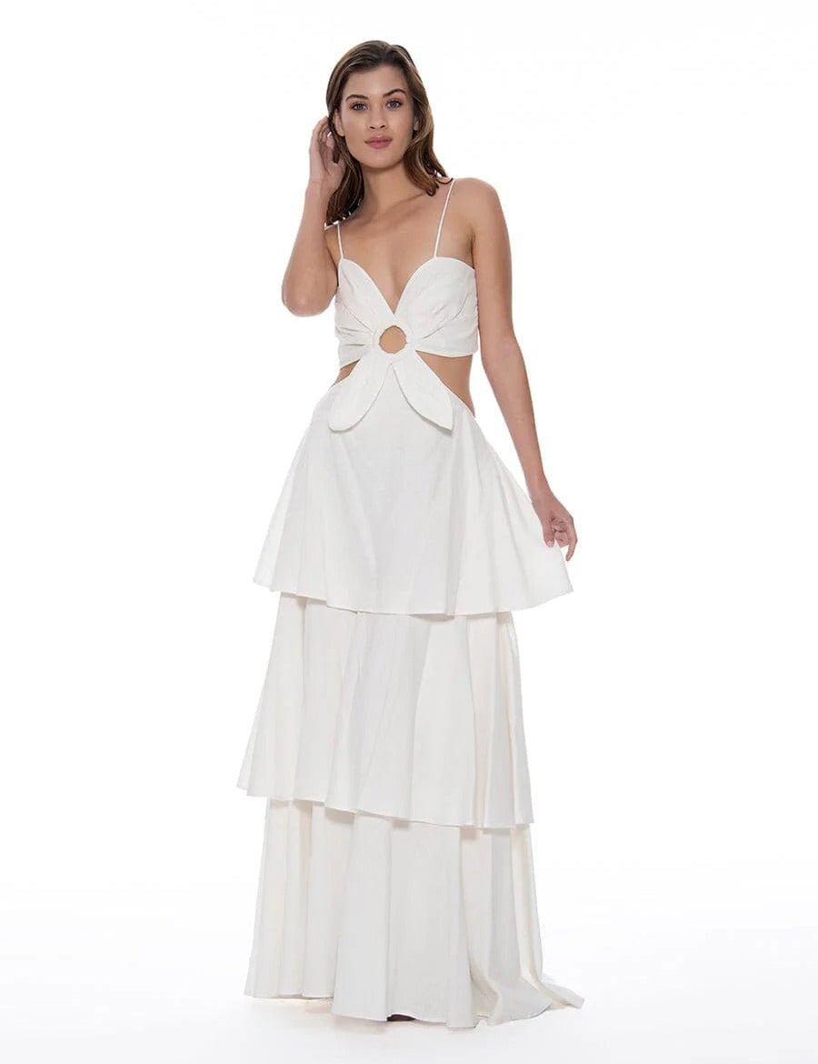 Vestido Hodaya - Color Platino