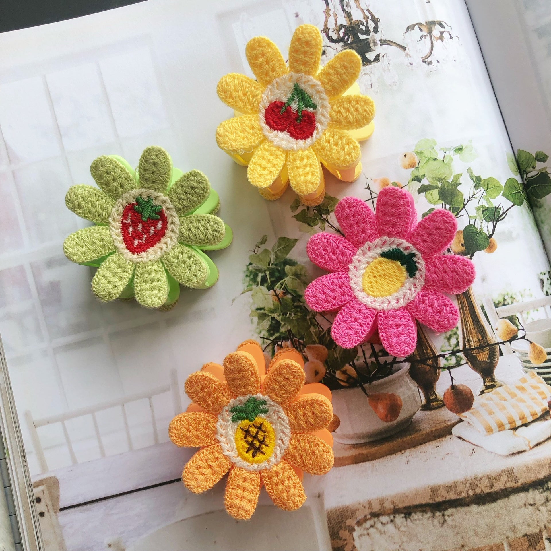 Gancho Vicky - Color Platino