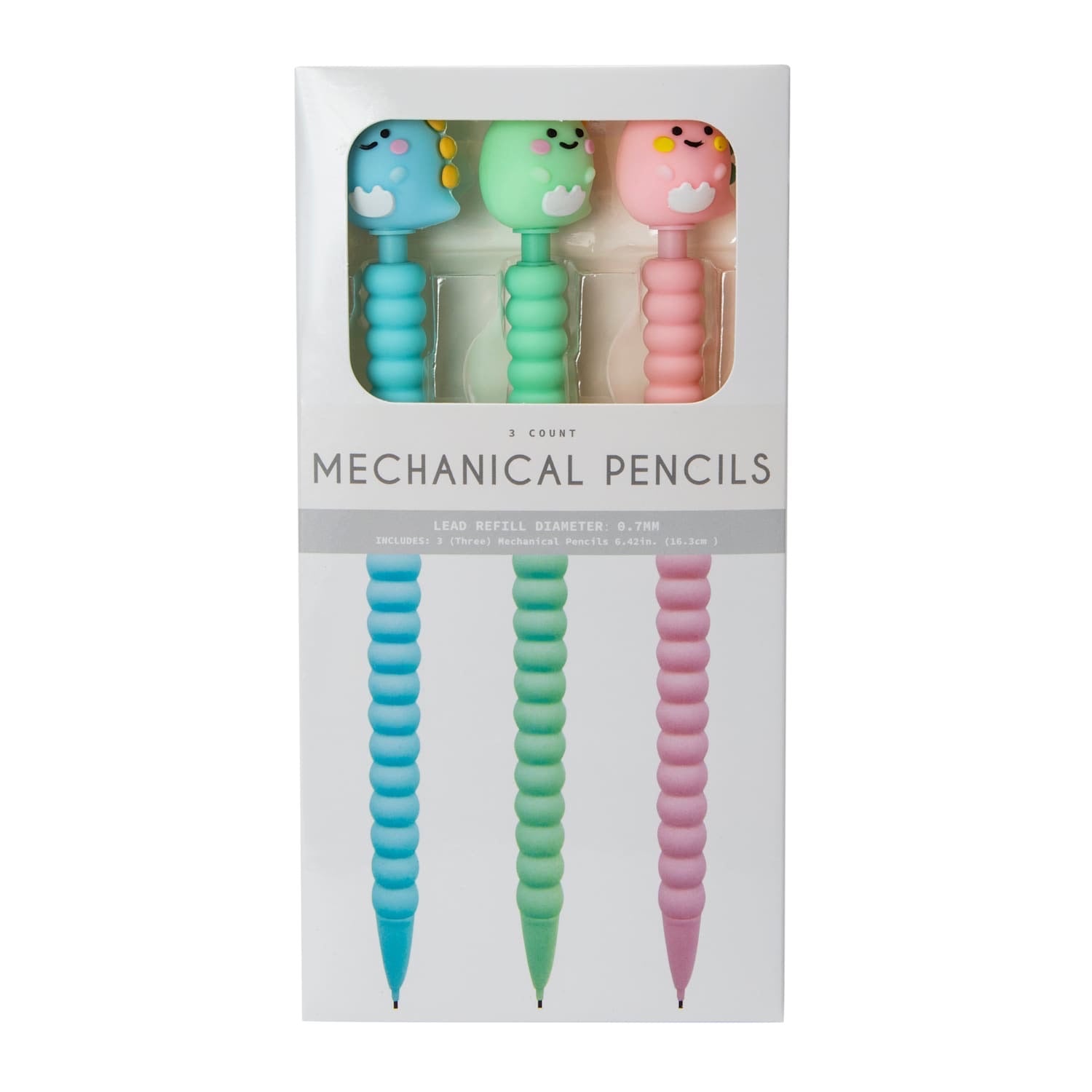 Portaminas Dinosaurio - Color Platino