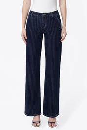 Jeans Mide Rise Wide