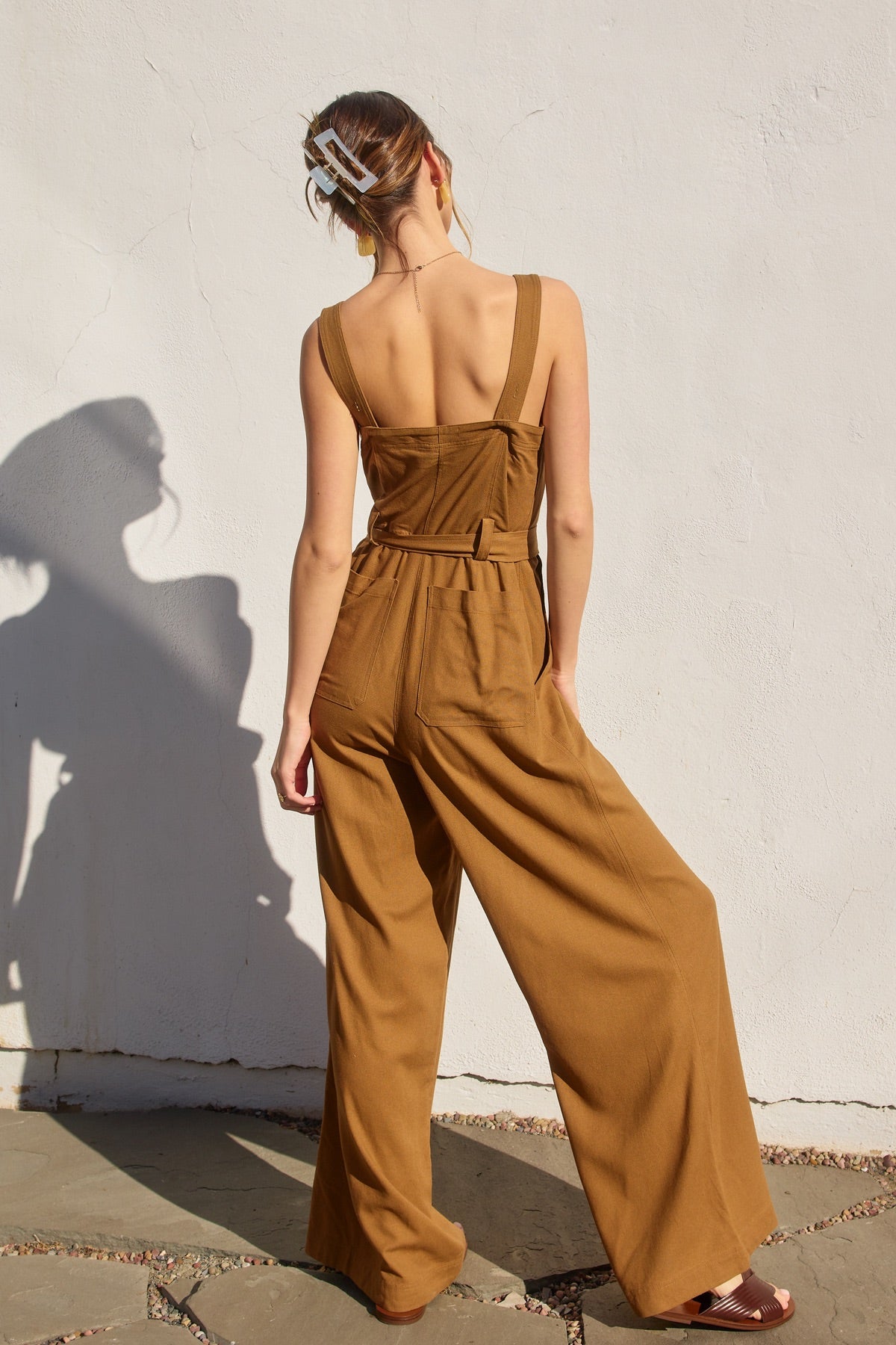 Jumpsuit Wade - Color Platino
