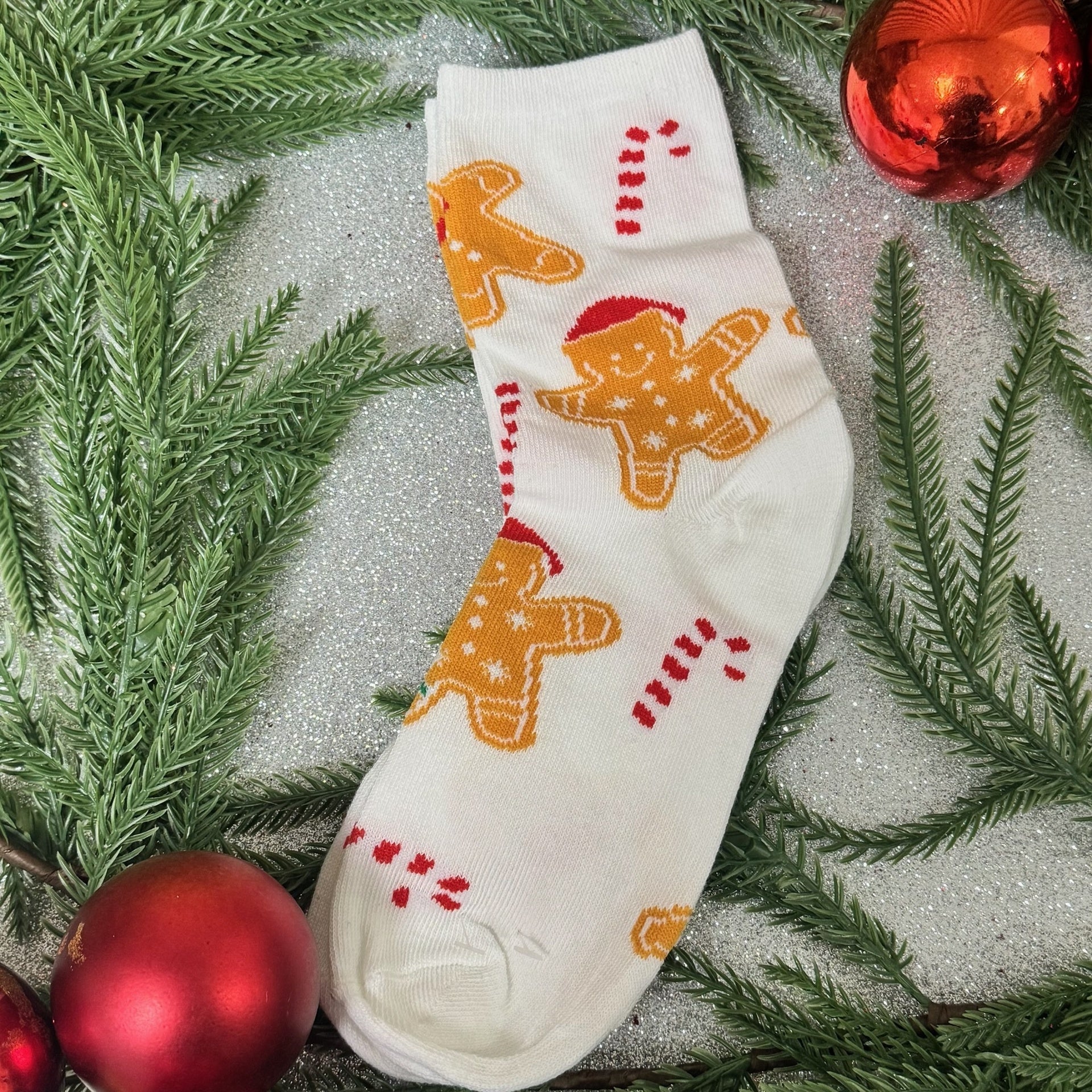 Calcetines Navideños Nohe - Color Platino