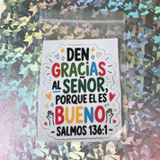 Sticker Biblicos - Color Platino