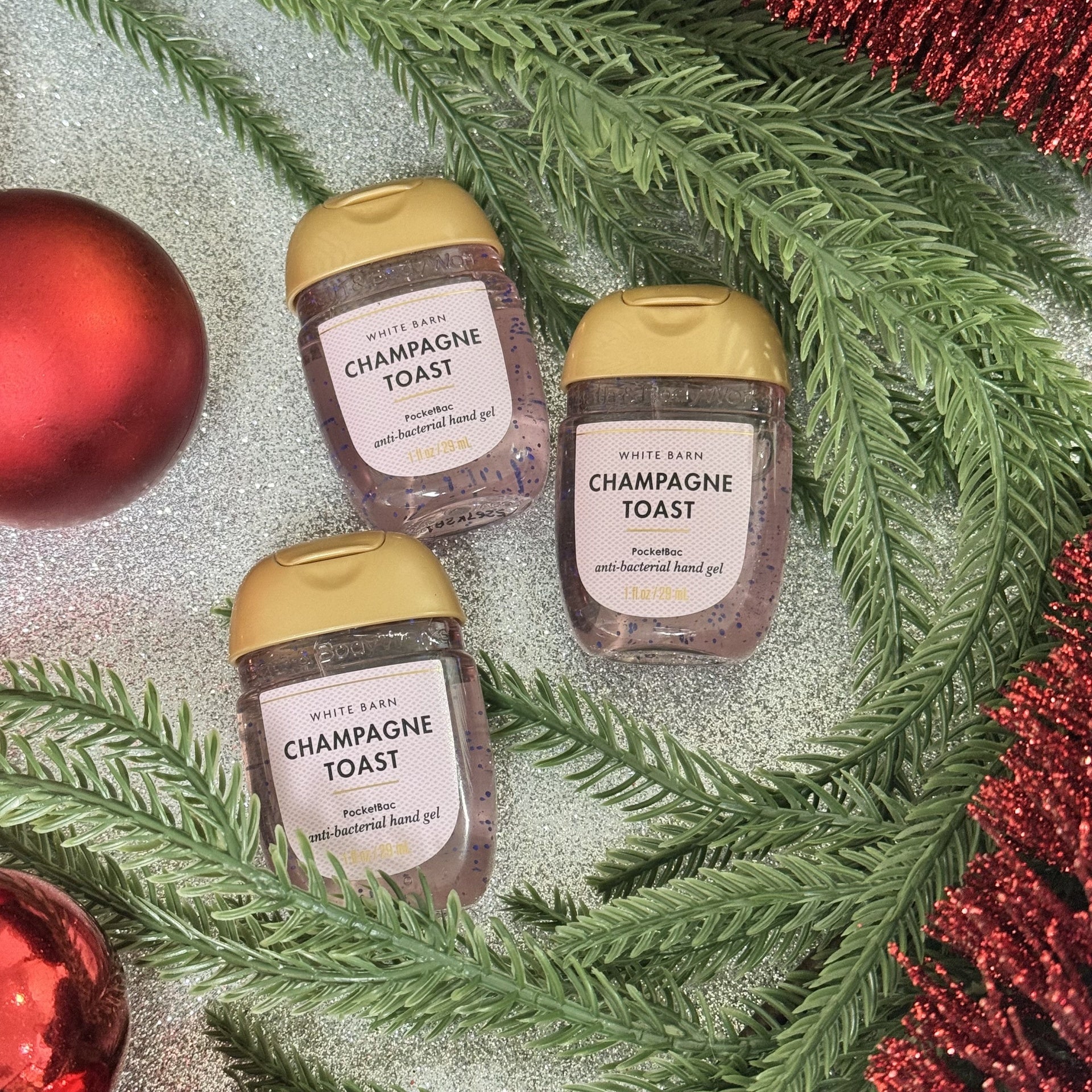 Gel Para manos Beath & Body - Color Platino