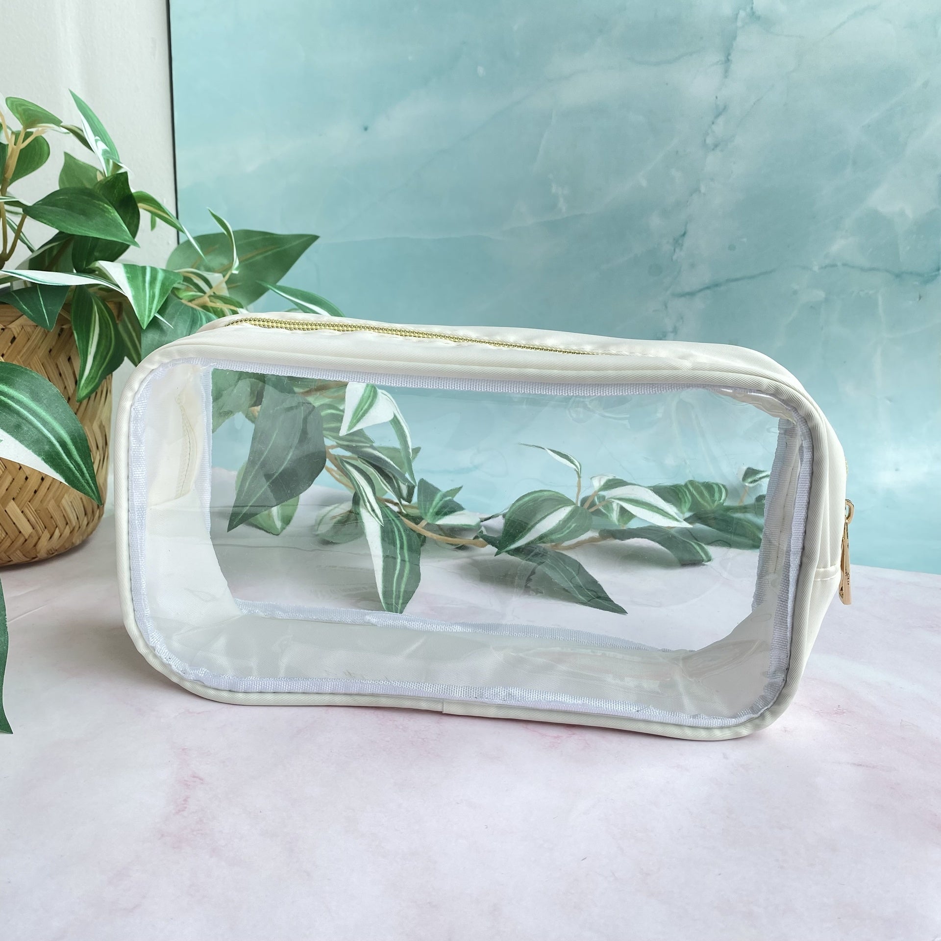 Cosmetiquera Kim - Color Platino