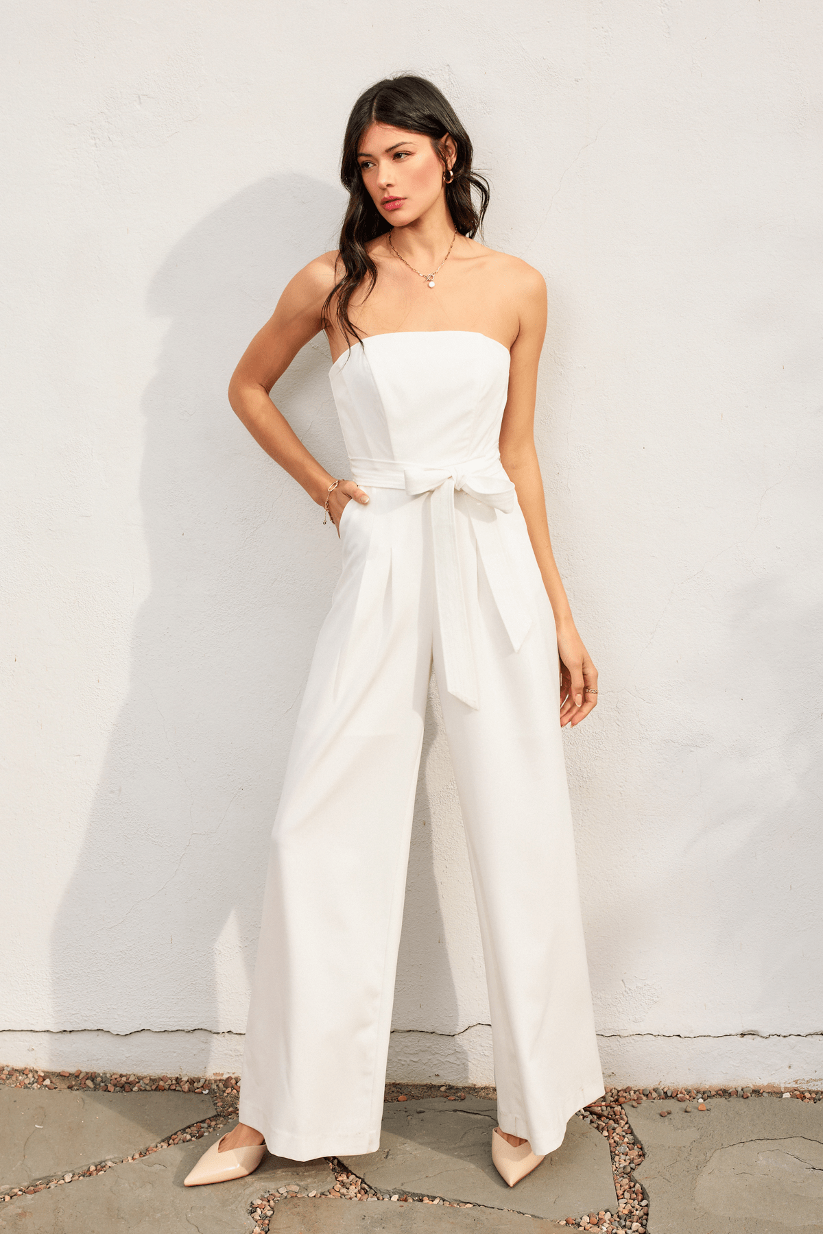 Jumpsuit Veata - Color Platino