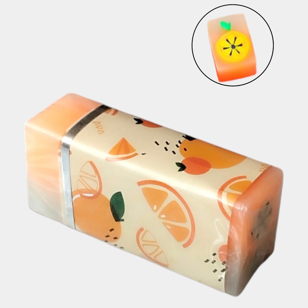 Borradores Frutas - Color Platino